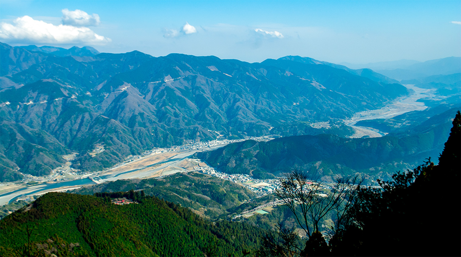 身延町空撮